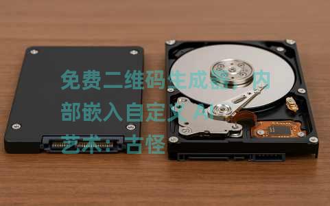 免费二维码生成器，内部嵌入自定义 AI 艺术：古怪